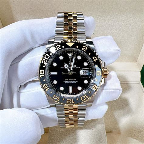 rolex gmt two tone ceramic price|rolex two tone gmt master.